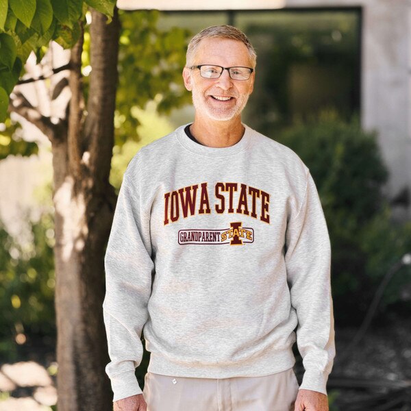 College House Iowa State Grandparent Oatmeal Crewneck